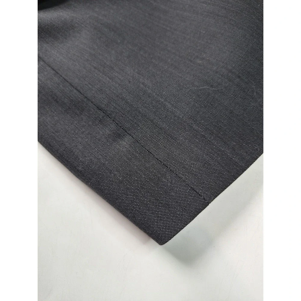 Jos A Bank Mens Tailored Fit Wool Sports Coat 44R Gray 2 Button Blazer G801
